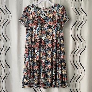 LOFT floral print dress